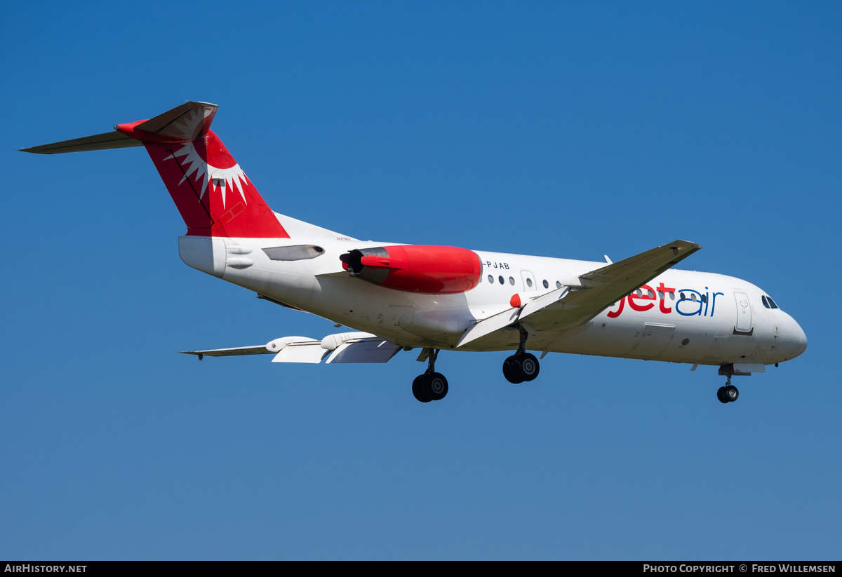 Aircraft Photo of 2-PJAB | Fokker 70 (F28-0070) | Jetair Caribbean | AirHistory.net #840823