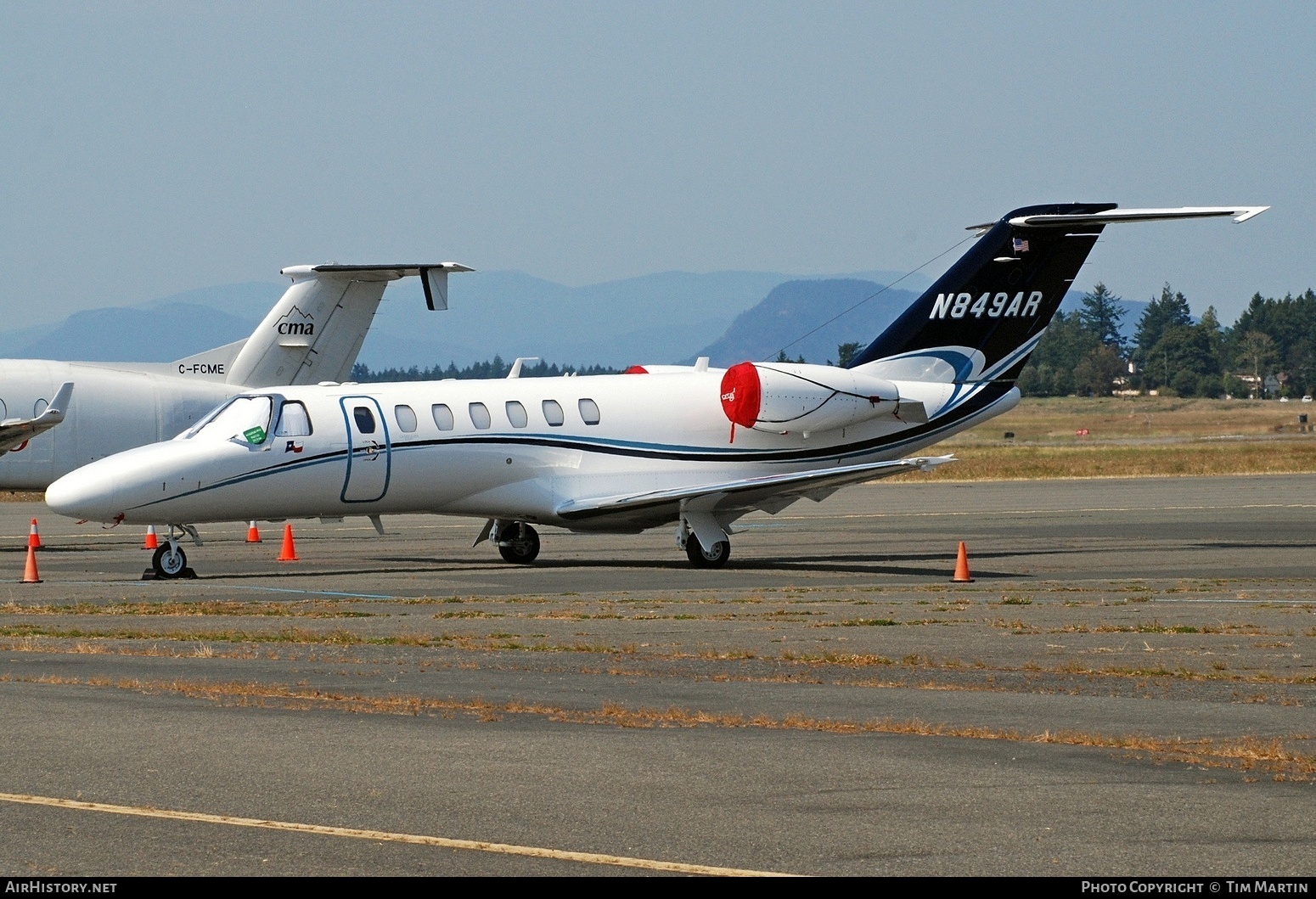 Aircraft Photo of N849AR | Cessna 525B CitationJet CJ3+ | AirHistory.net #840832