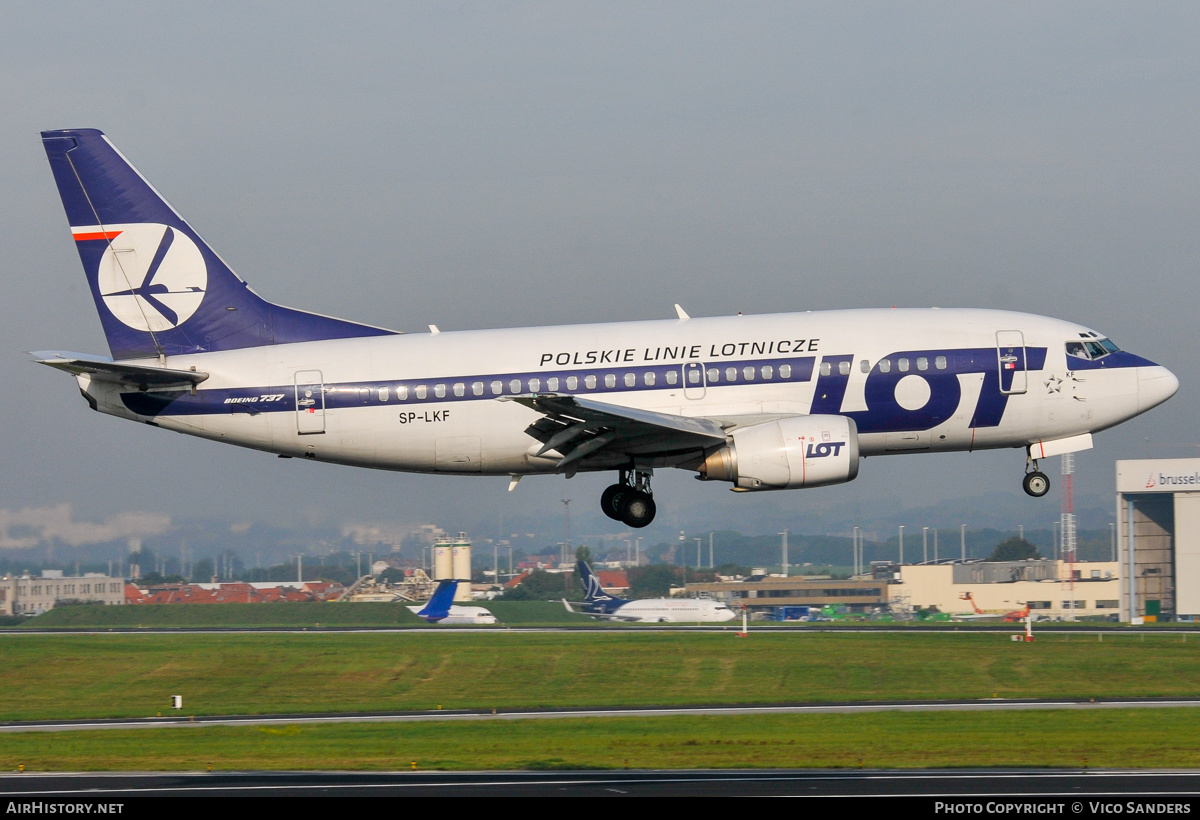 Aircraft Photo of SP-LKF | Boeing 737-55D | LOT Polish Airlines - Polskie Linie Lotnicze | AirHistory.net #840841
