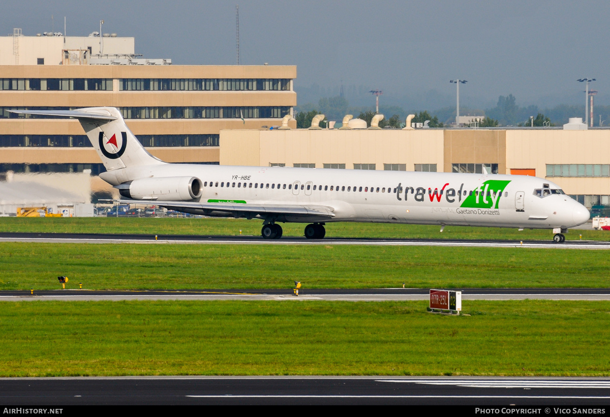 Aircraft Photo of YR-HBE | McDonnell Douglas MD-83 (DC-9-83) | Trawel Fly | AirHistory.net #840846