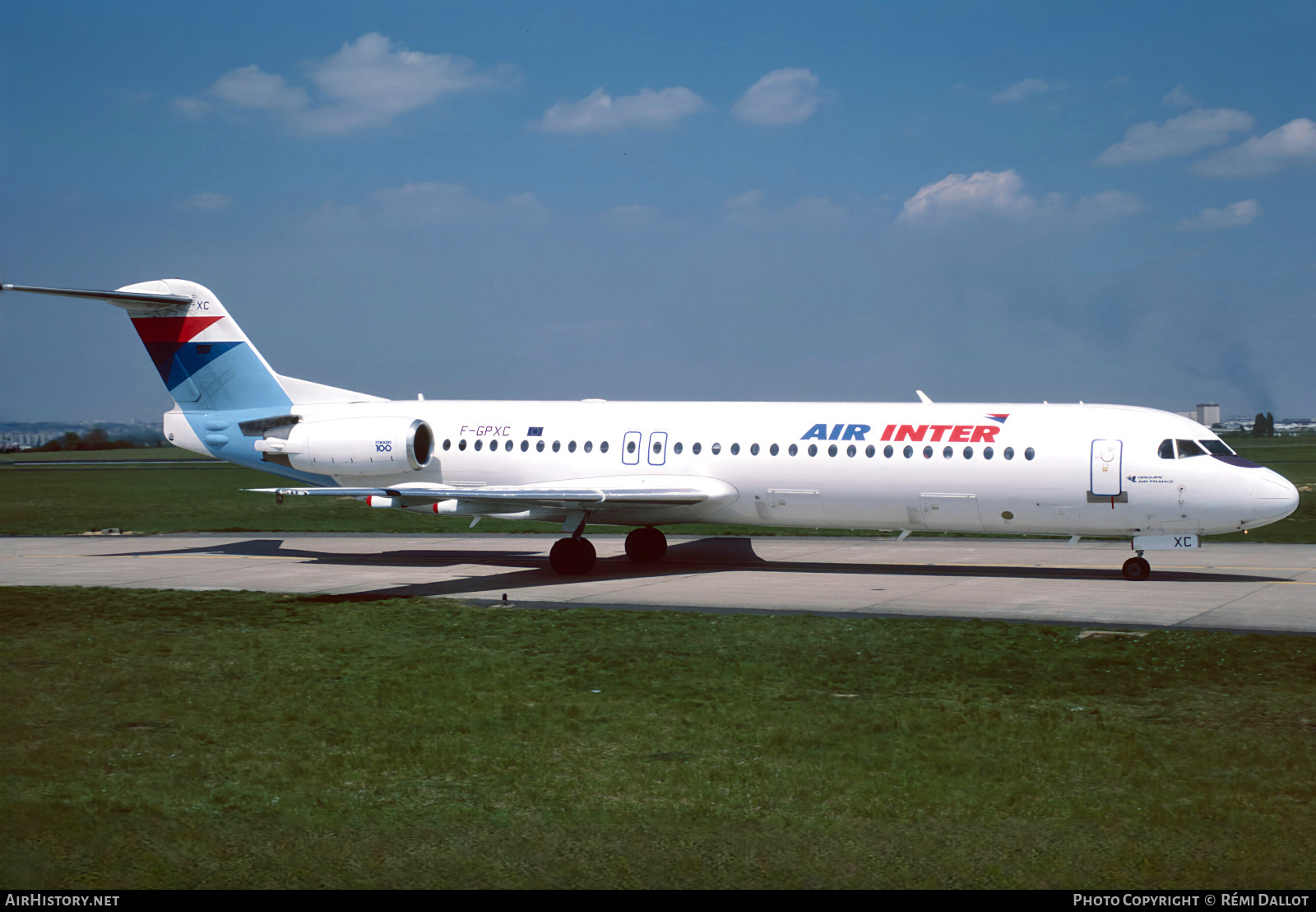Aircraft Photo of F-GPXC | Fokker 100 (F28-0100) | Air Inter | AirHistory.net #840850
