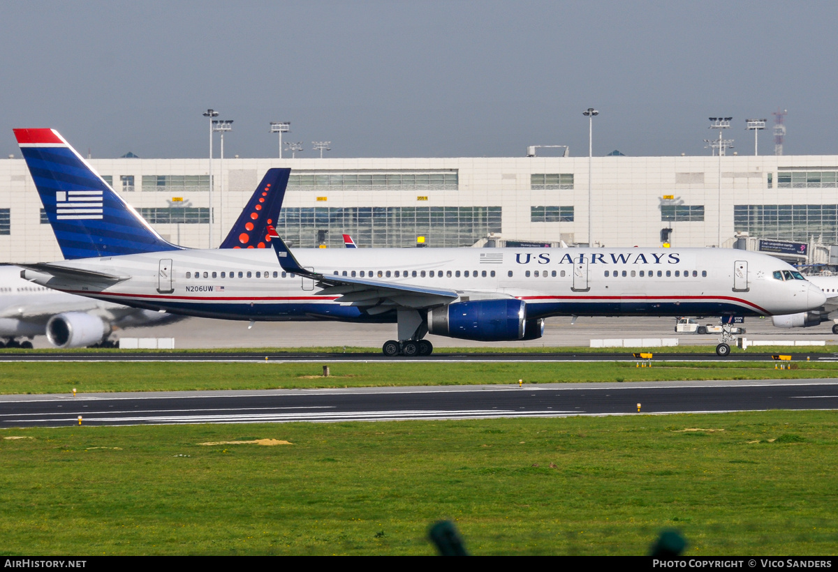 Aircraft Photo of N206UW | Boeing 757-2B7 | US Airways | AirHistory.net #840856