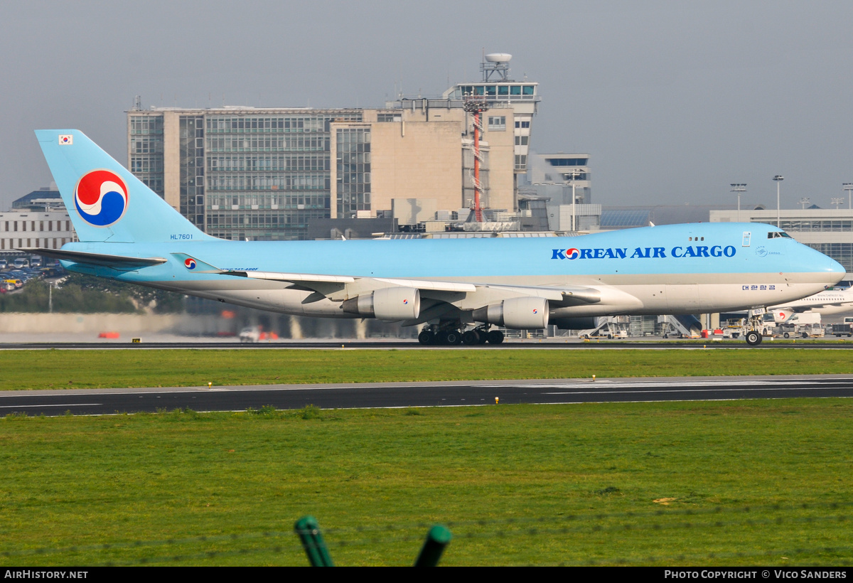 Aircraft Photo of HL7601 | Boeing 747-4B5F/ER/SCD | Korean Air Cargo | AirHistory.net #840863