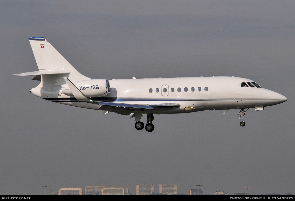 Aircraft Photo of HB-JGG | Dassault Falcon 2000LX | AirHistory.net #840867