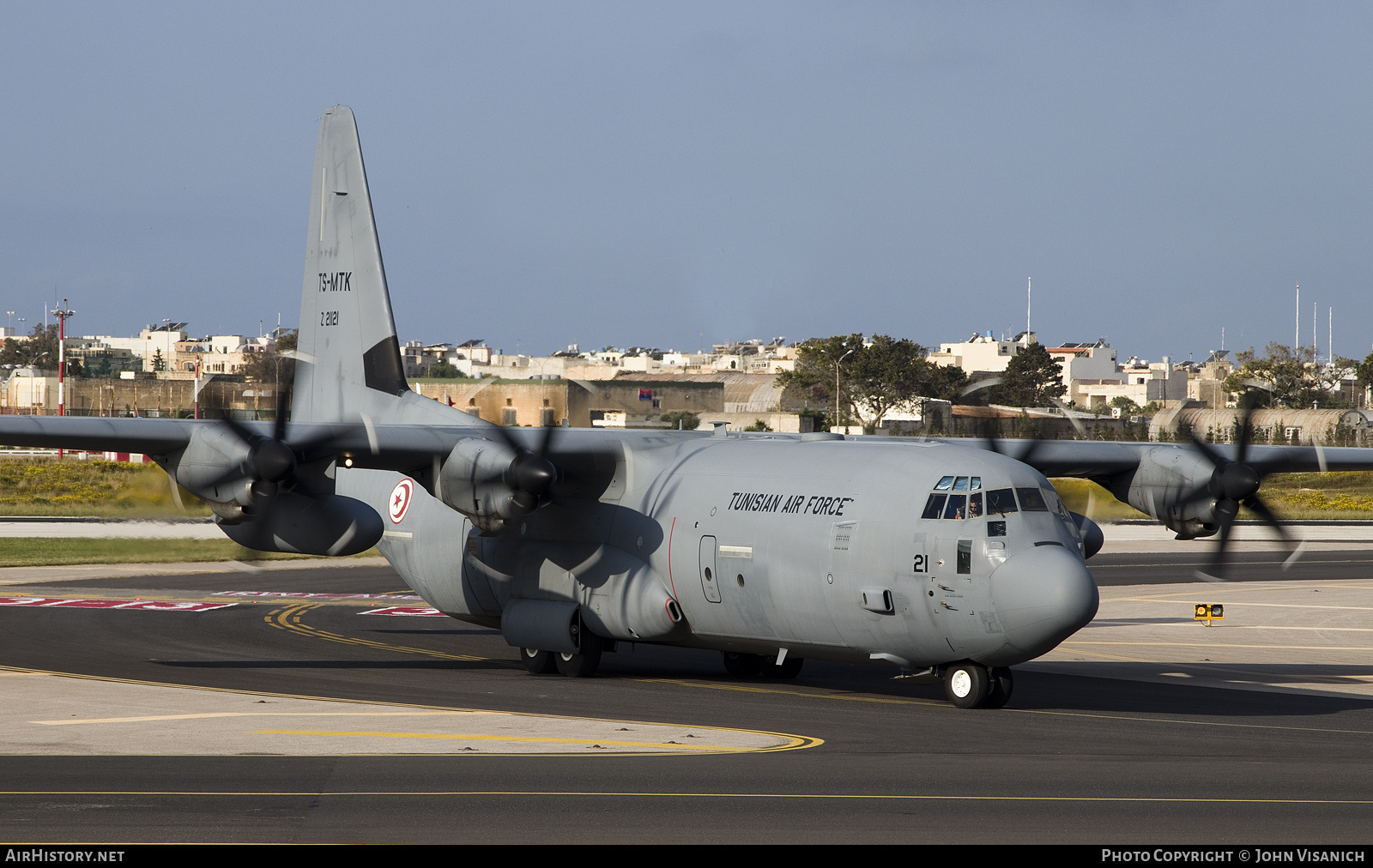 Aircraft Photo of Z21121 / TS-MTK | Lockheed Martin C-130J-30 Hercules | Tunisia - Air Force | AirHistory.net #840879