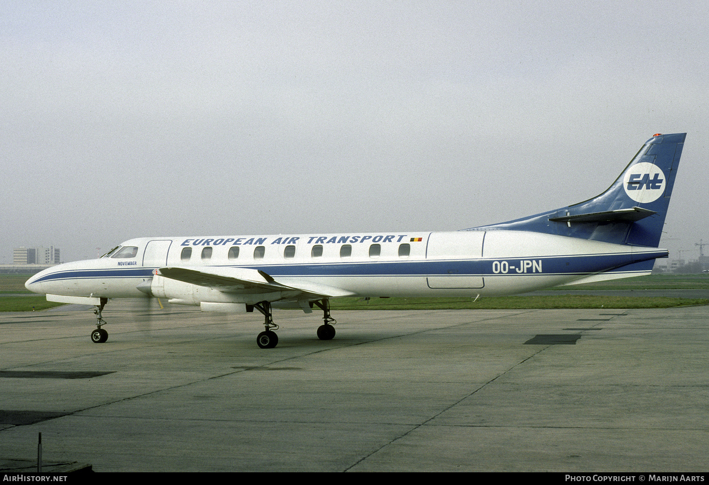 Aircraft Photo of OO-JPN | Swearingen SA-226AT Merlin IV | European Air Transport - EAT | AirHistory.net #840896