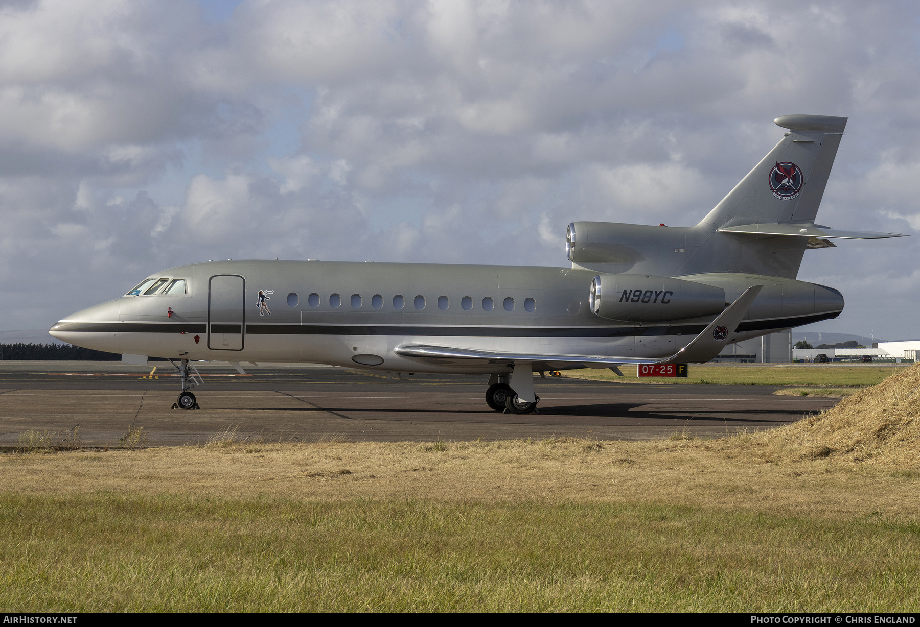 Aircraft Photo of N98YC | Dassault Falcon 900EX | Hunter Aviation | AirHistory.net #840898