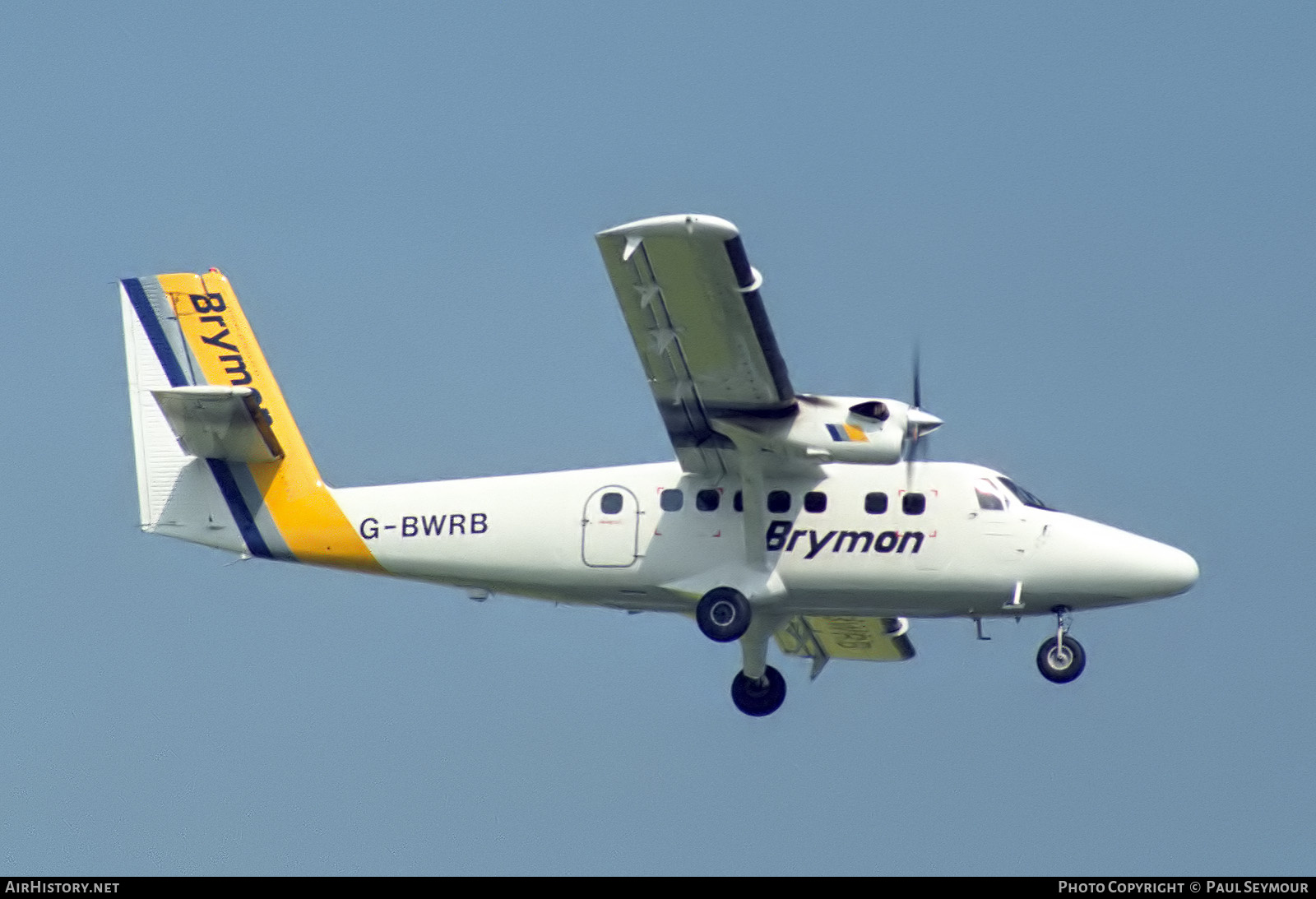 Aircraft Photo of G-BWRB | De Havilland Canada DHC-6-310 Twin Otter | Brymon Airways | AirHistory.net #840900