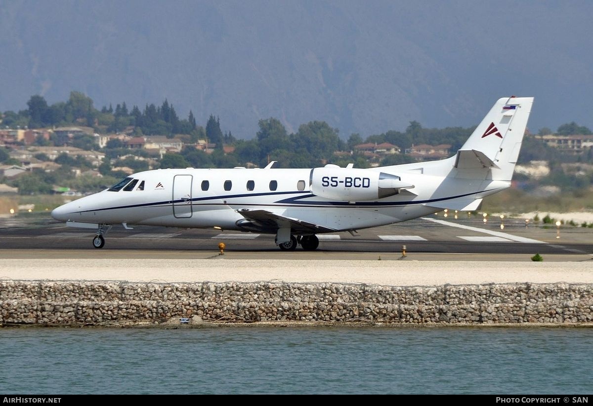 Aircraft Photo of S5-BCD | Cessna 560XL Citation XLS+ | Aviator S5 | AirHistory.net #840901