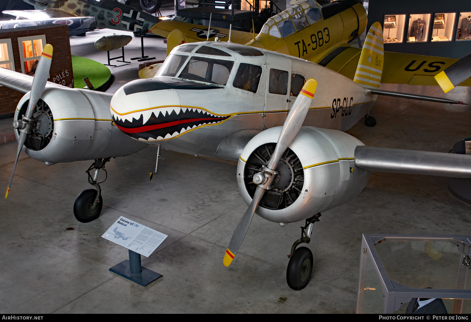 Aircraft Photo of SP-GLC | Cessna UC-78 Bobcat (T-50) | Instytut Lotnictwa | AirHistory.net #840910