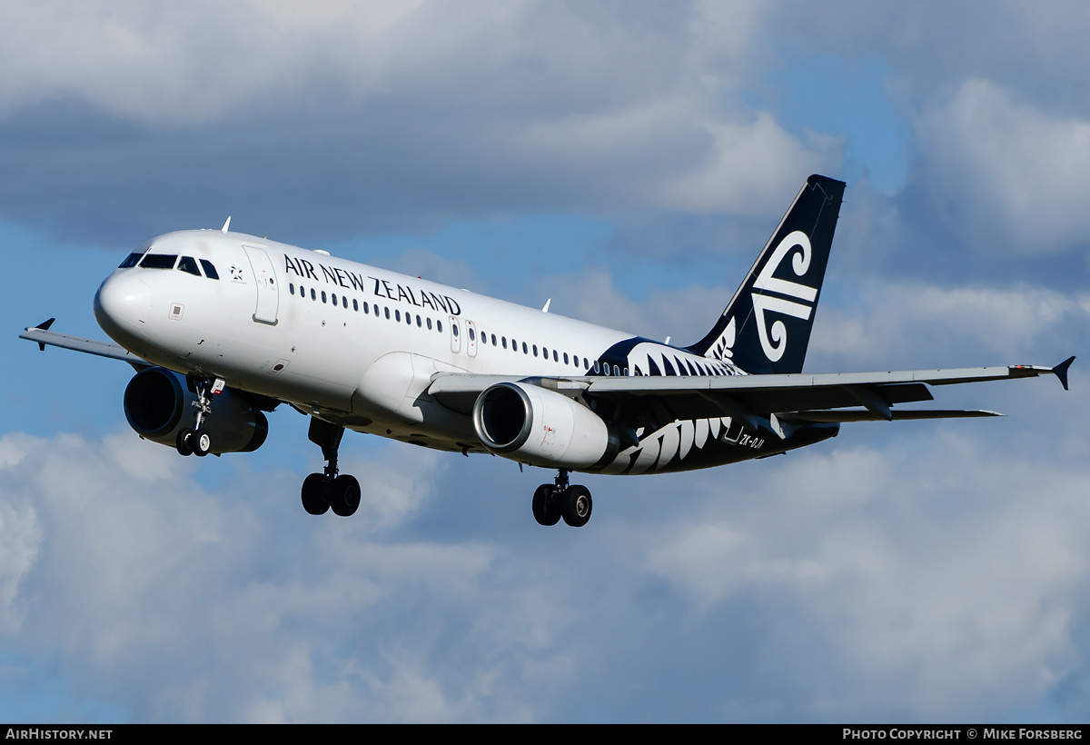 Aircraft Photo of ZK-OJI | Airbus A320-232 | Air New Zealand | AirHistory.net #840920