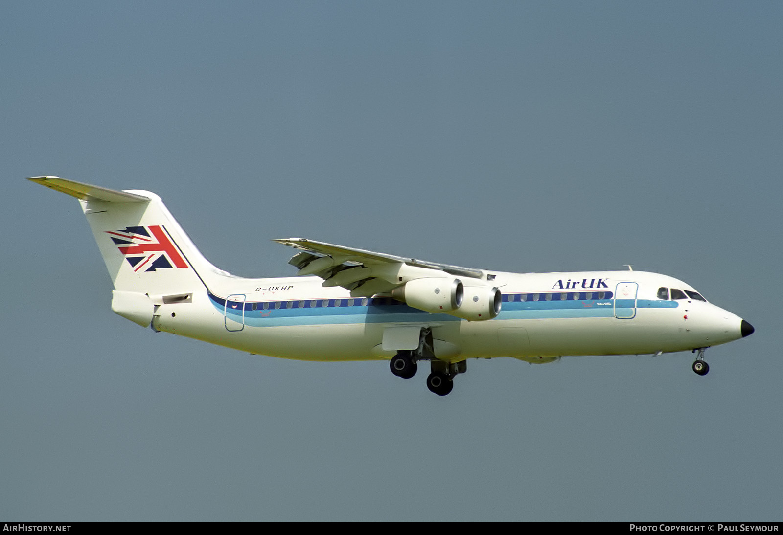 Aircraft Photo of G-UKHP | British Aerospace BAe-146-300 | Air UK | AirHistory.net #840928