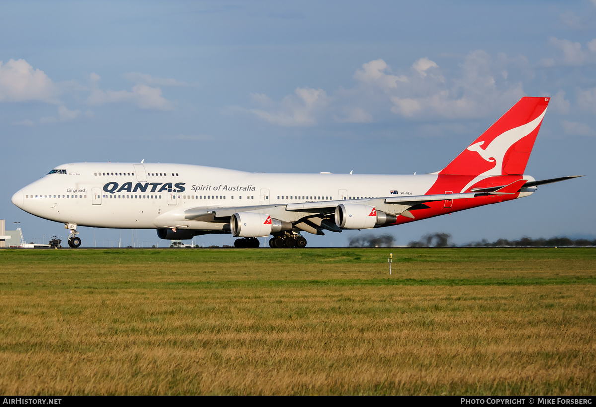 Aircraft Photo of VH-OEH | Boeing 747-438/ER | Qantas | AirHistory.net #840931