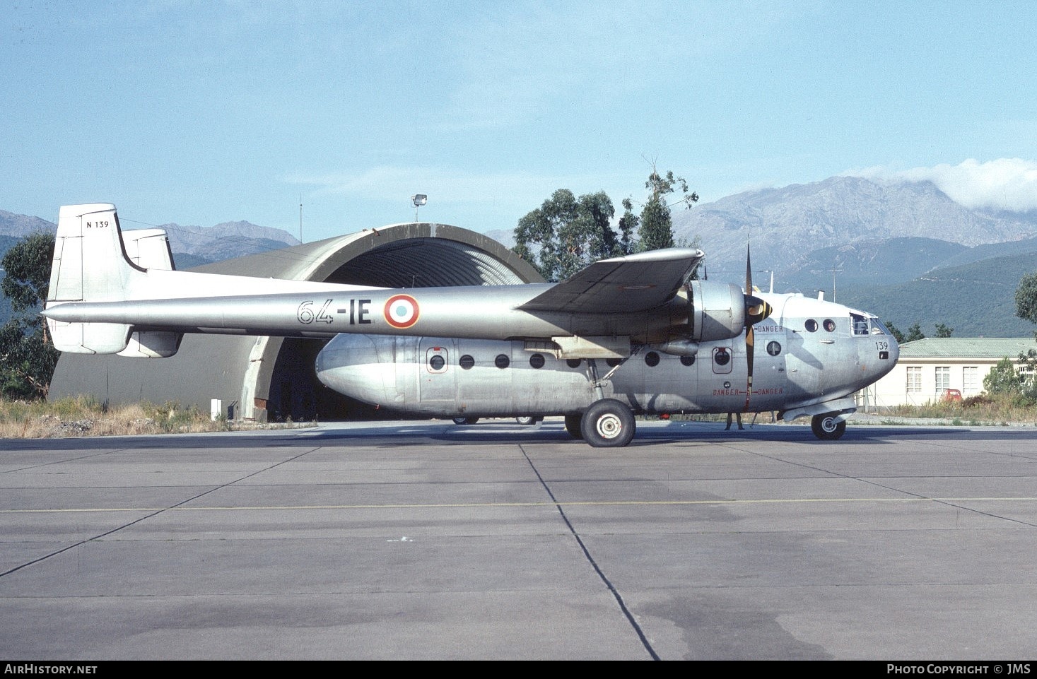 Aircraft Photo of 139 | Nord 2501F-3 Noratlas | France - Air Force | AirHistory.net #840949