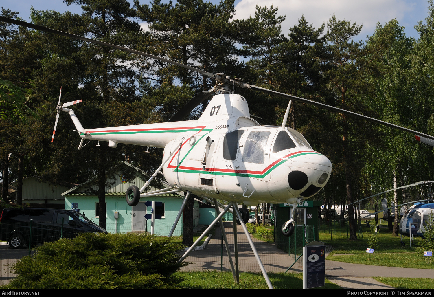 Aircraft Photo of 07 black | Mil Mi-1 | Soviet Union - DOSAAF | AirHistory.net #840959