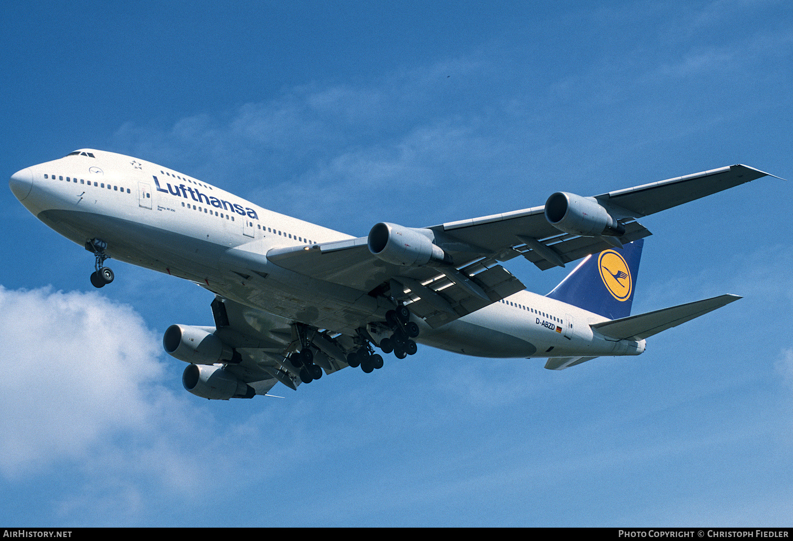 Aircraft Photo of D-ABZD | Boeing 747-230B | Lufthansa | AirHistory.net #840968