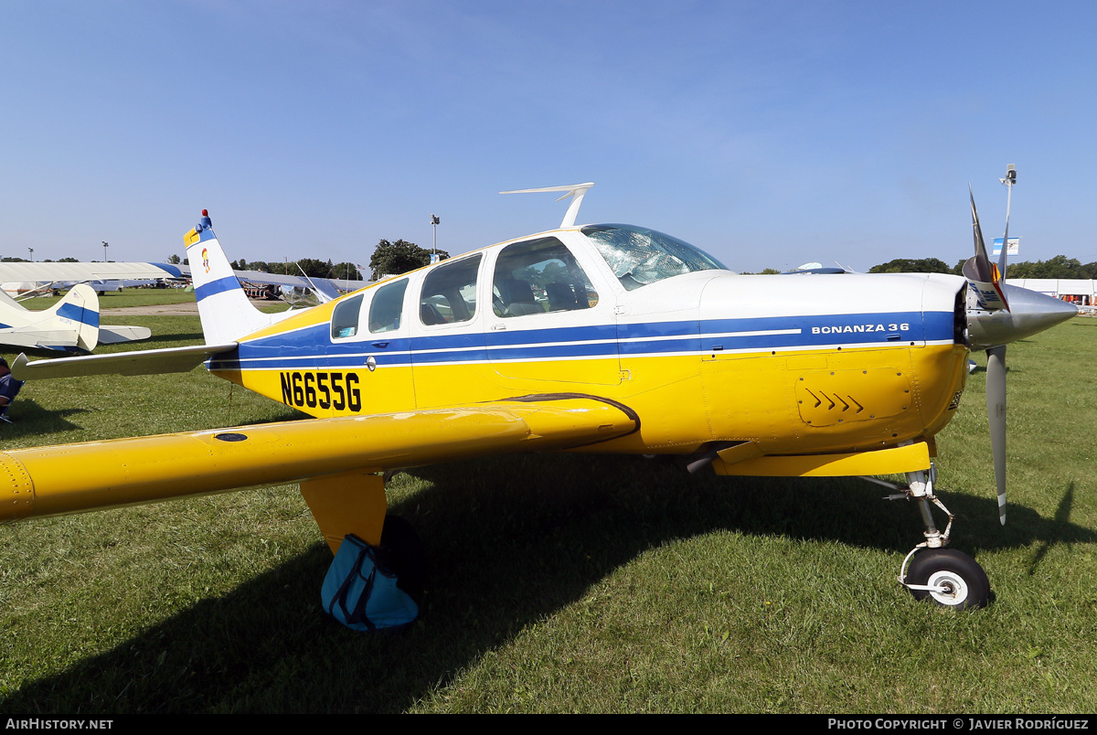 Aircraft Photo of N6655G | Beech 36 Bonanza 36 | AirHistory.net #840985