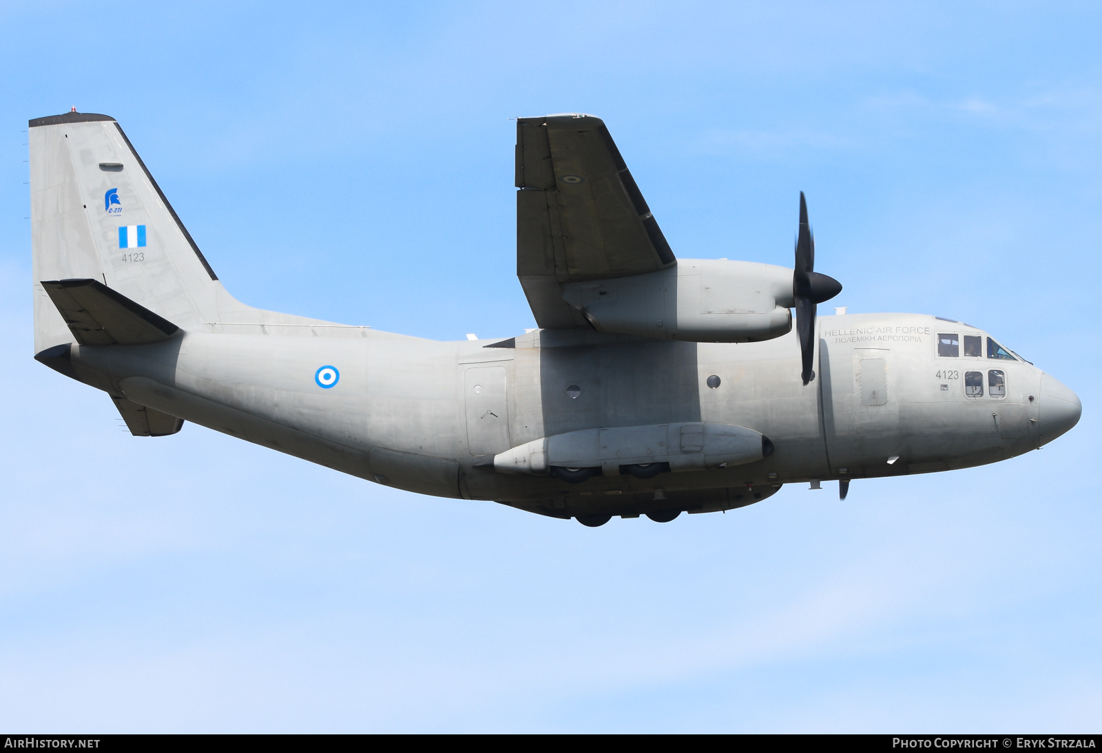 Aircraft Photo of 4123 | Alenia C-27J Spartan | Greece - Air Force | AirHistory.net #840992