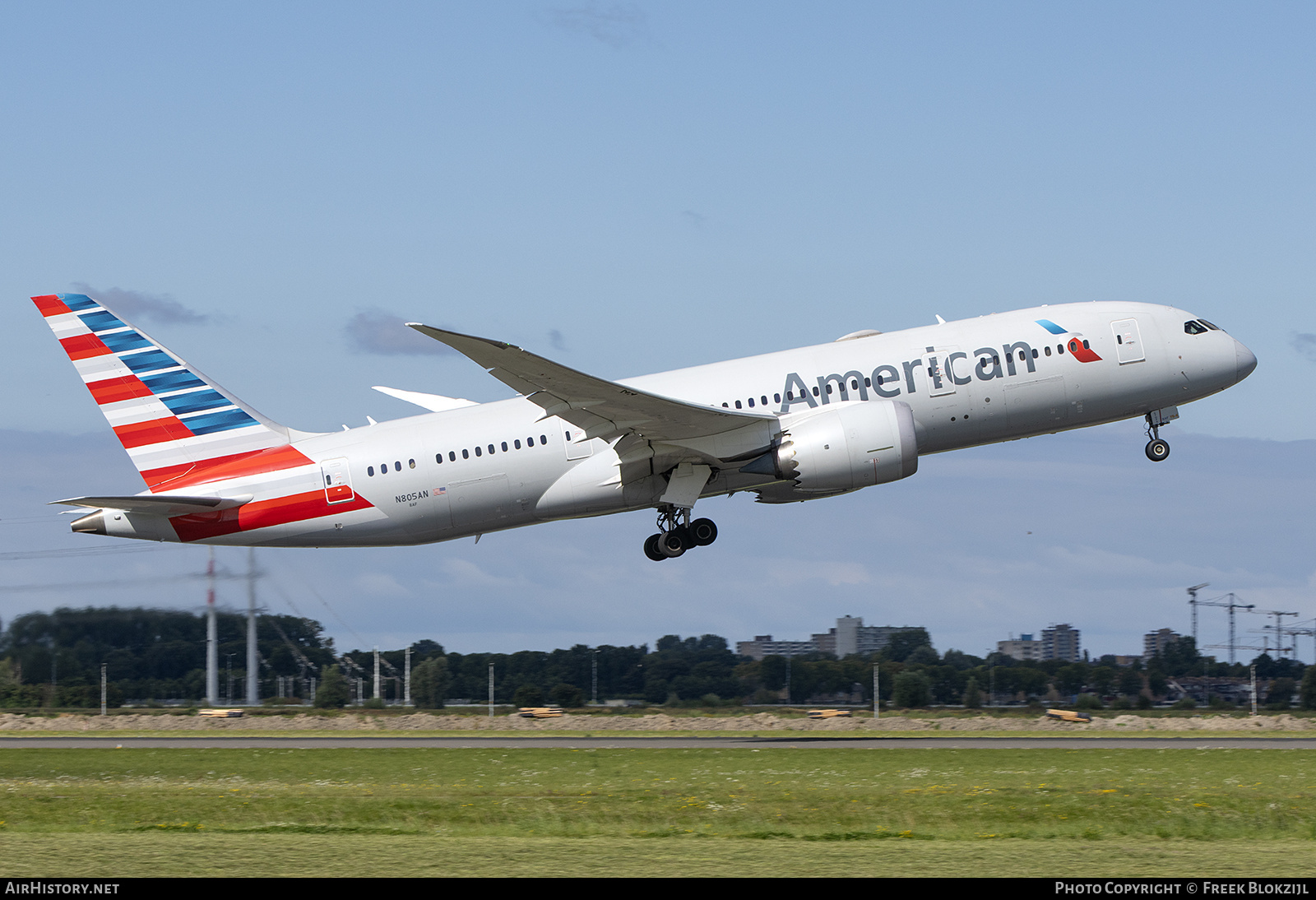 Aircraft Photo of N805AN | Boeing 787-8 Dreamliner | American Airlines | AirHistory.net #840995