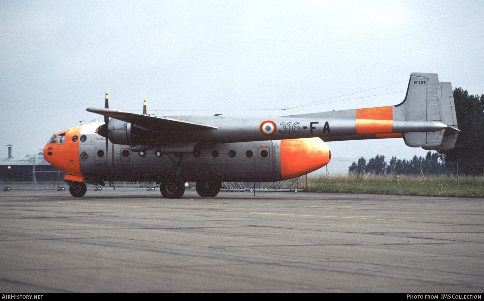 Aircraft Photo of 129 | Nord 2501F-3 Noratlas | France - Air Force | AirHistory.net #840997
