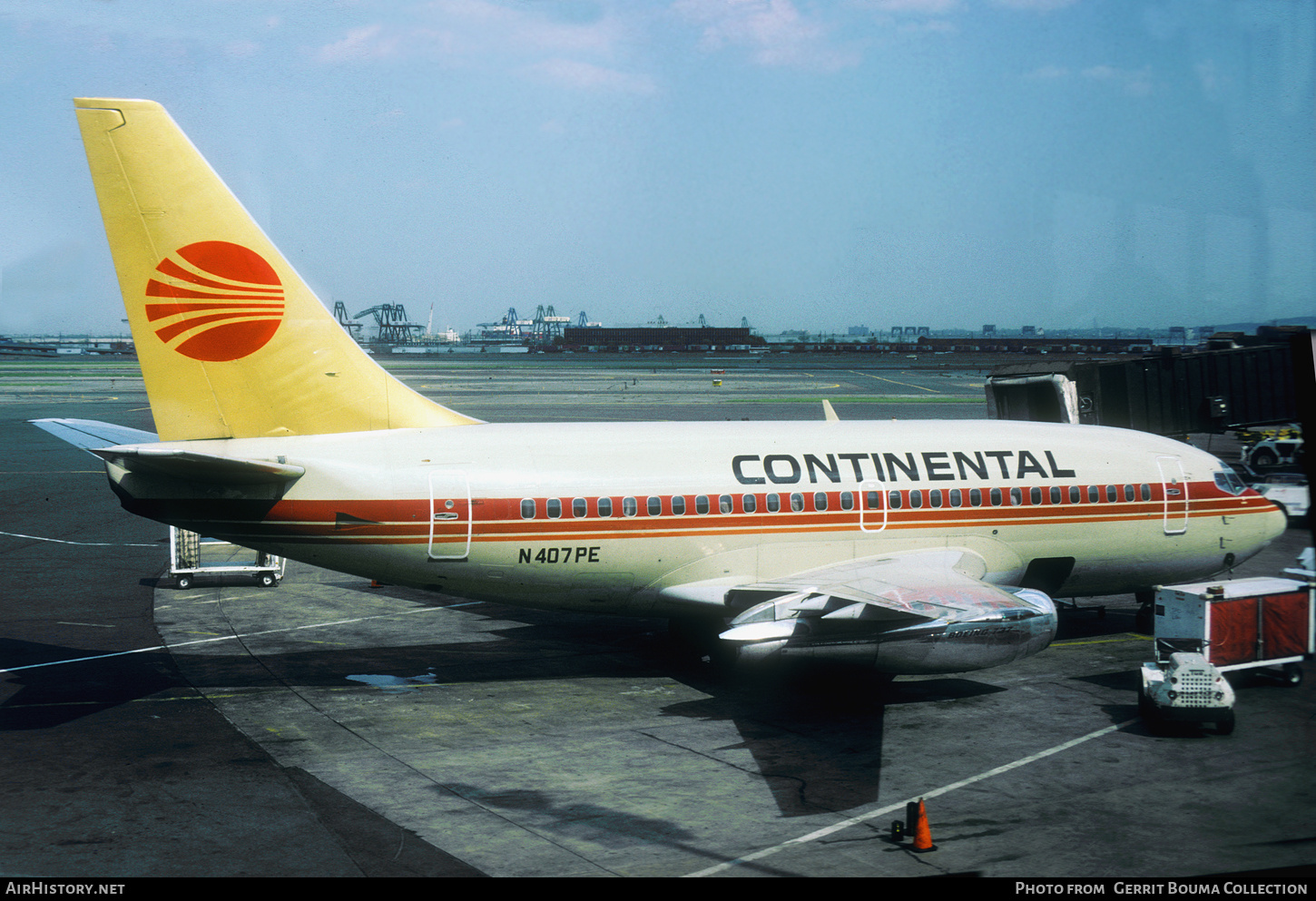 Aircraft Photo of N407PE | Boeing 737-130 | Continental Airlines | AirHistory.net #841000