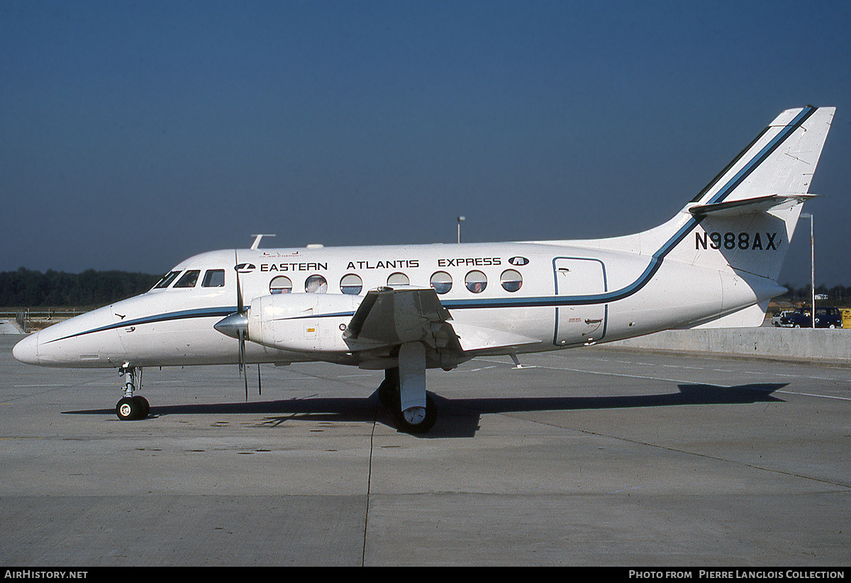 Aircraft Photo of N988AX | British Aerospace BAe-3110 Jetstream 31 | Eastern Atlantis Express | AirHistory.net #841002