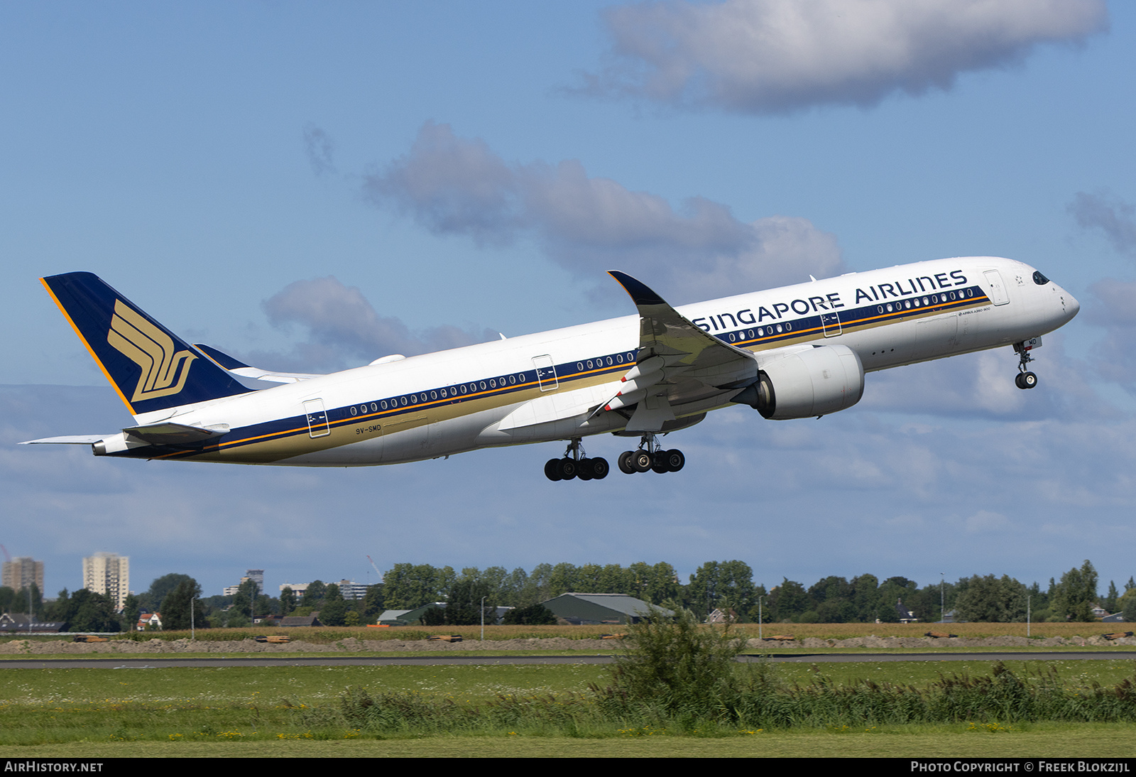 Aircraft Photo of 9V-SMD | Airbus A350-941 | Singapore Airlines | AirHistory.net #841003