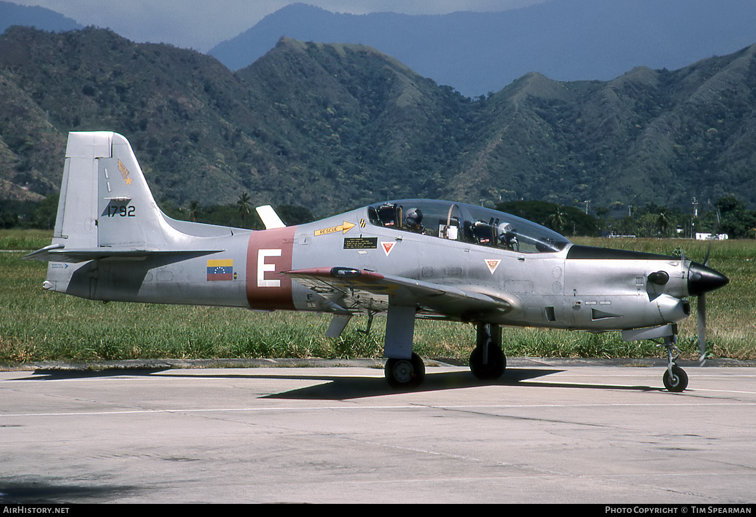 Aircraft Photo of 1792 | Embraer EMB-312A Tucano | Venezuela - Air Force | AirHistory.net #841006