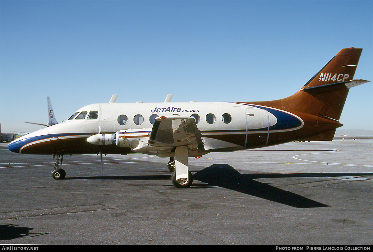 Aircraft Photo of N114CP | Handley Page HP-137 Jetstream 1 | JetAire Airlines | AirHistory.net #841014