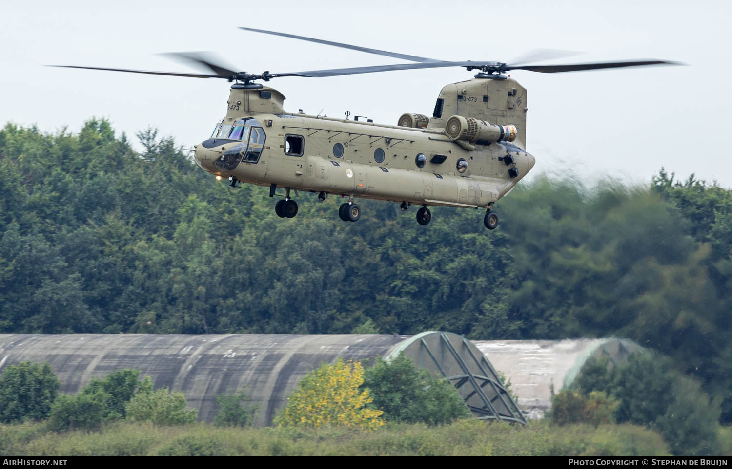 Aircraft Photo of D-473 | Boeing CH-47F Chinook (414) | Netherlands - Air Force | AirHistory.net #841024