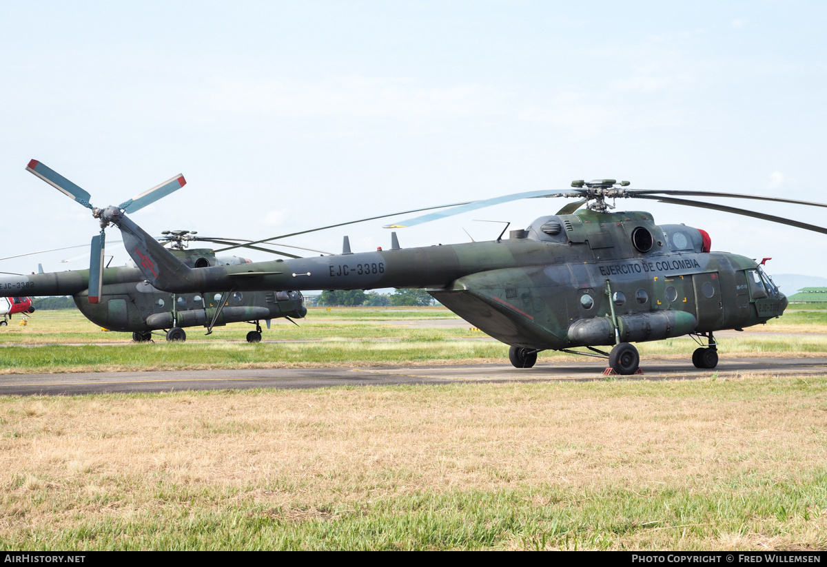 Aircraft Photo of EJC3386 | Mil Mi-17MD (Mi-8MTV-5) | Colombia - Army | AirHistory.net #841032