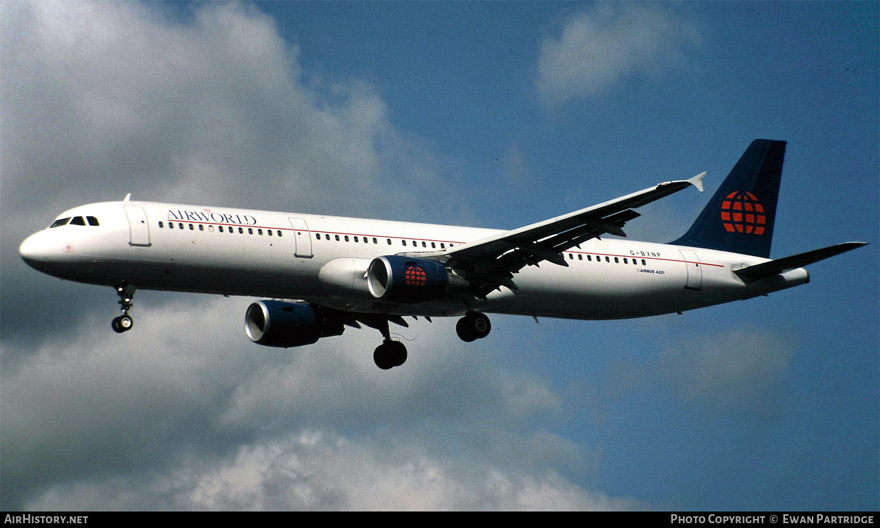 Aircraft Photo of G-BXNP | Airbus A321-211 | AirWorld | AirHistory.net #841033