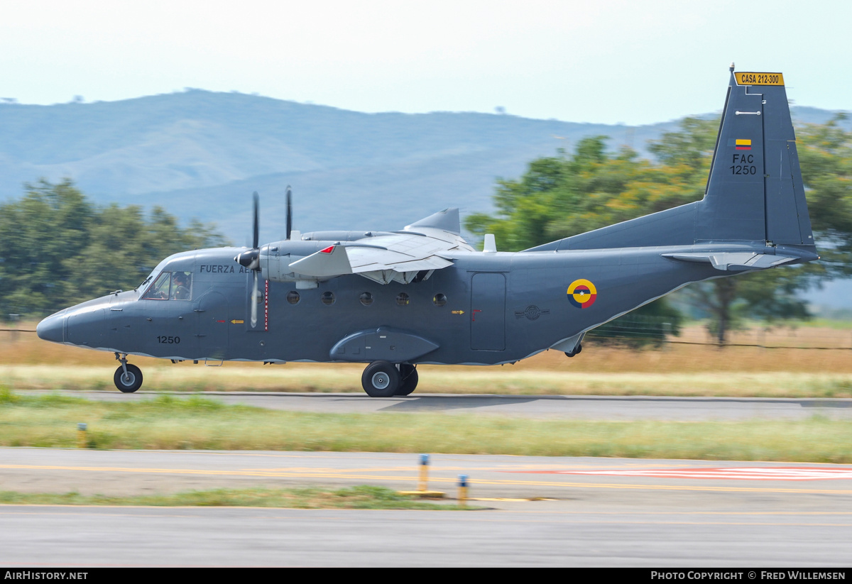Aircraft Photo of FAC1250 | CASA C-212-300M Aviocar | Colombia - Air Force | AirHistory.net #841035