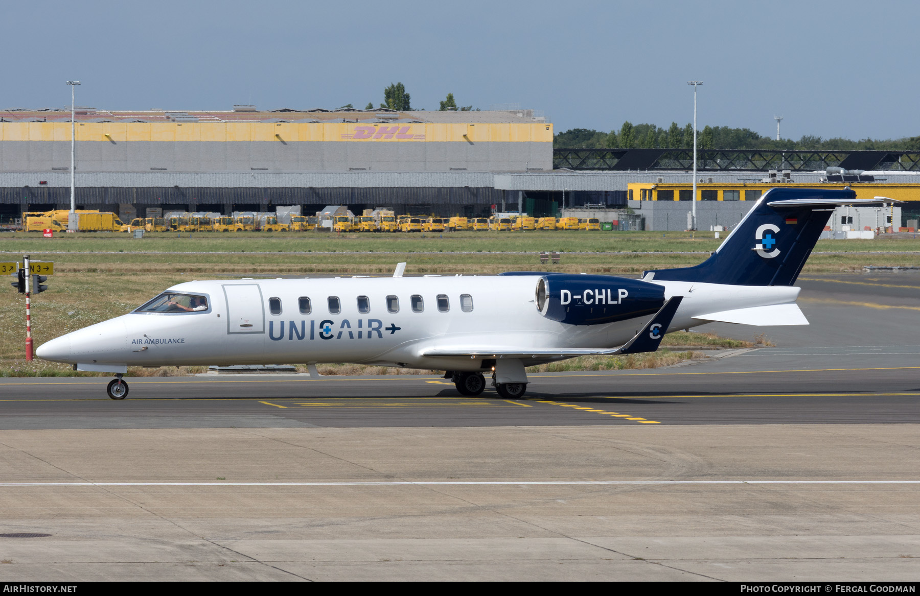 Aircraft Photo of D-CHLP | Learjet 45 | Unicair | AirHistory.net #841052
