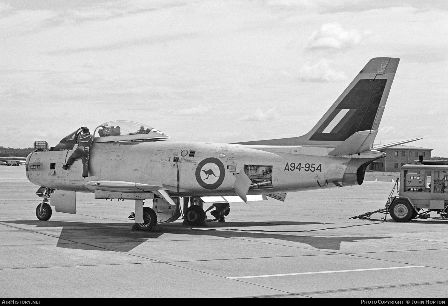 Aircraft Photo of A94-954 | Commonwealth CA-27 Sabre Mk32 | Australia - Air Force | AirHistory.net #841071