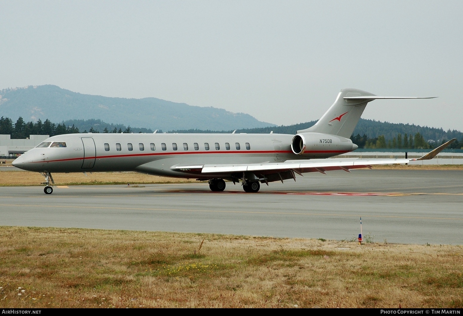 Aircraft Photo of N7508 | Bombardier Global 7500 (BD-700-1A10) | VistaJet | AirHistory.net #841102