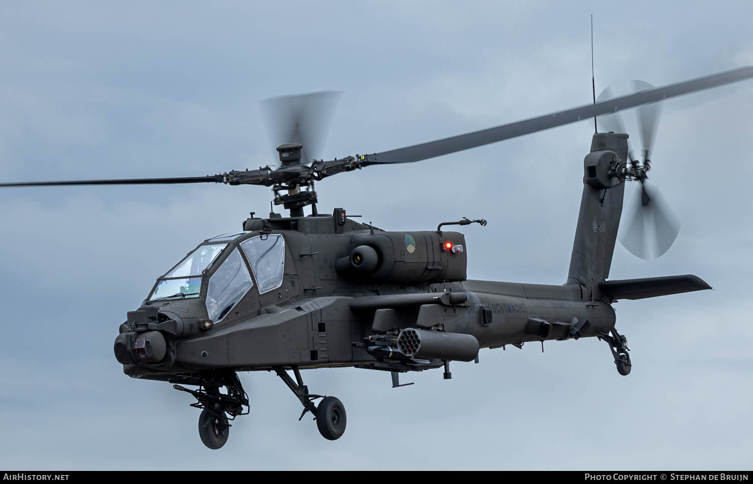 Aircraft Photo of Q-40 | Boeing AH-64E Apache Guardian | Netherlands - Air Force | AirHistory.net #841109