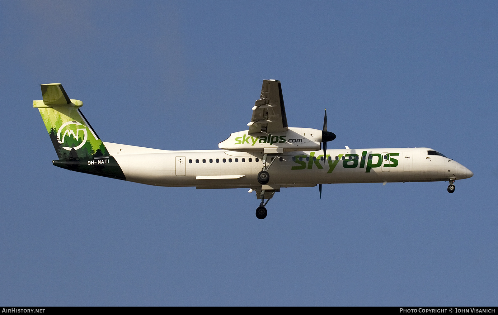 Aircraft Photo of 9H-MATI | Bombardier DHC-8-402 Dash 8 | SkyAlps | AirHistory.net #841119