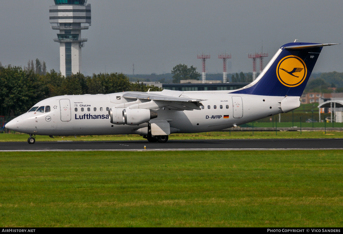 Aircraft Photo of D-AVRP | British Aerospace Avro 146-RJ85 | Lufthansa Regional | AirHistory.net #841123