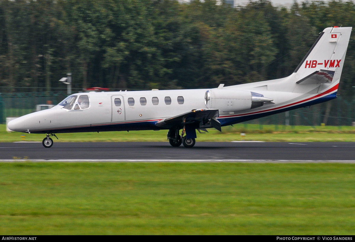 Aircraft Photo of HB-VMX | Cessna 550 Citation Bravo | Jet Aviation | AirHistory.net #841125