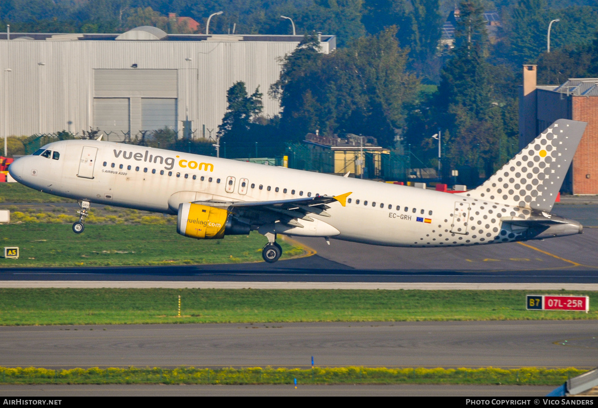 Aircraft Photo of EC-GRH | Airbus A320-211 | Vueling Airlines | AirHistory.net #841129