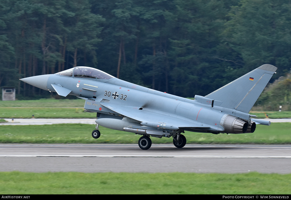 Aircraft Photo of 3032 | Eurofighter EF-2000 Typhoon S | Germany - Air Force | AirHistory.net #841146