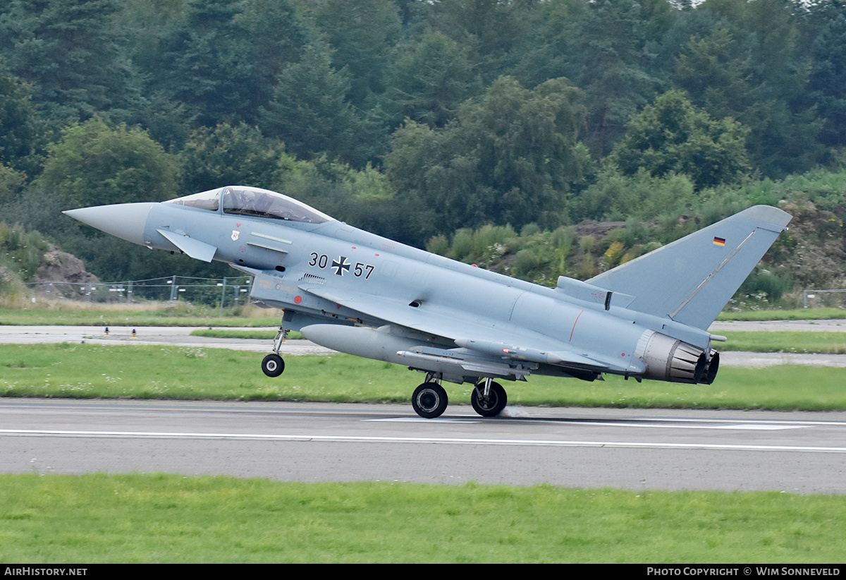 Aircraft Photo of 3057 | Eurofighter EF-2000 Typhoon S | Germany - Air Force | AirHistory.net #841147