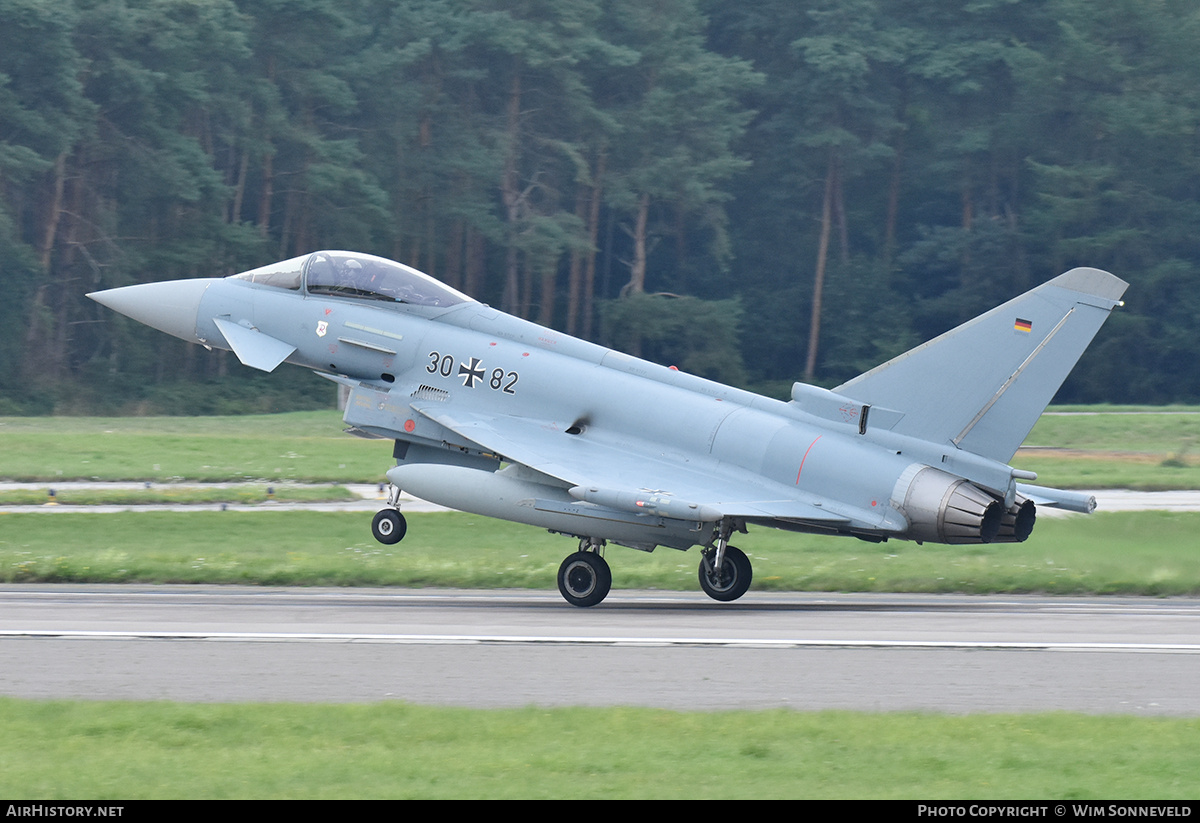 Aircraft Photo of 3082 | Eurofighter EF-2000 Typhoon S | Germany - Air Force | AirHistory.net #841149
