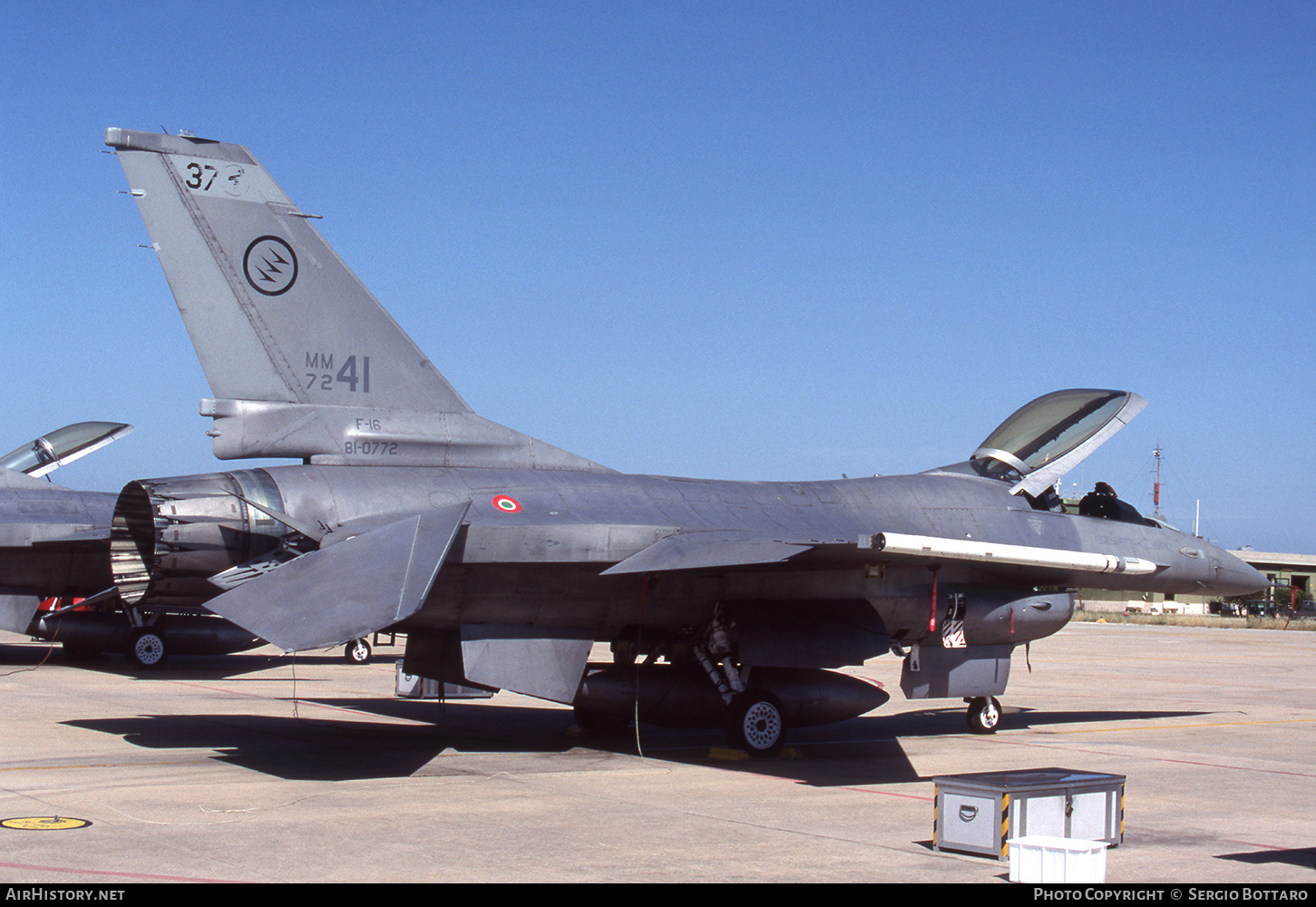Aircraft Photo of MM7241 / MM72-41 | General Dynamics F-16A/ADF Fighting Falcon | Italy - Air Force | AirHistory.net #841167