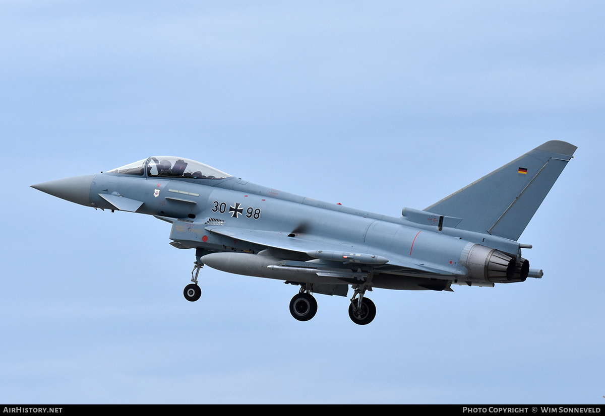 Aircraft Photo of 3098 | Eurofighter EF-2000 Typhoon S | Germany - Air Force | AirHistory.net #841171