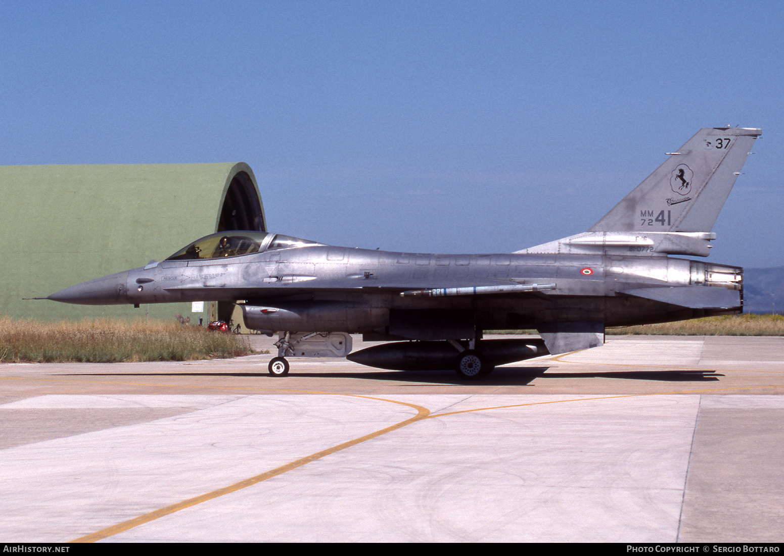 Aircraft Photo of MM7241 / MM72-41 | General Dynamics F-16A/ADF Fighting Falcon | Italy - Air Force | AirHistory.net #841174