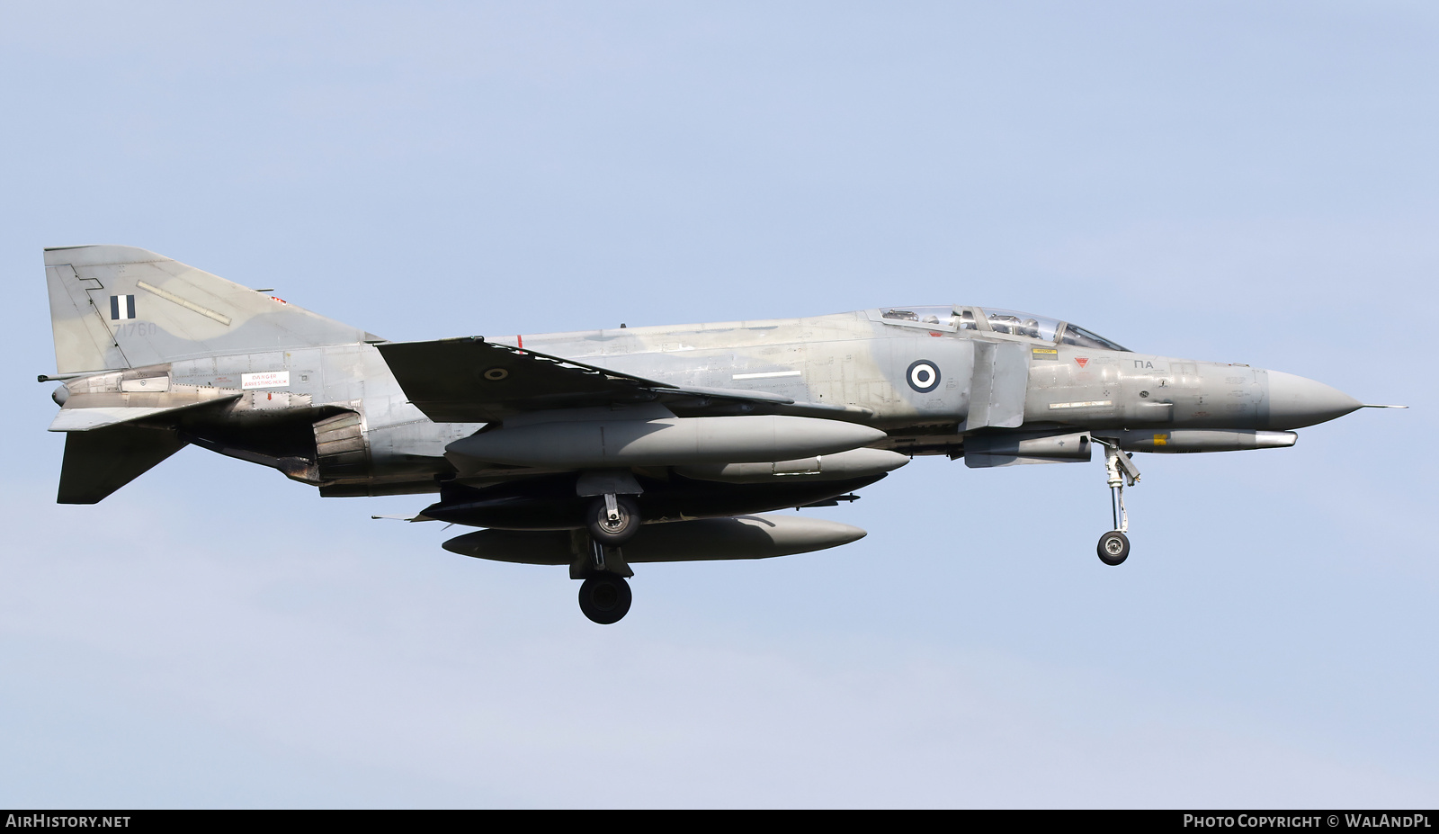 Aircraft Photo of 71760 | McDonnell Douglas F-4E AUP Phantom II | Greece - Air Force | AirHistory.net #841183