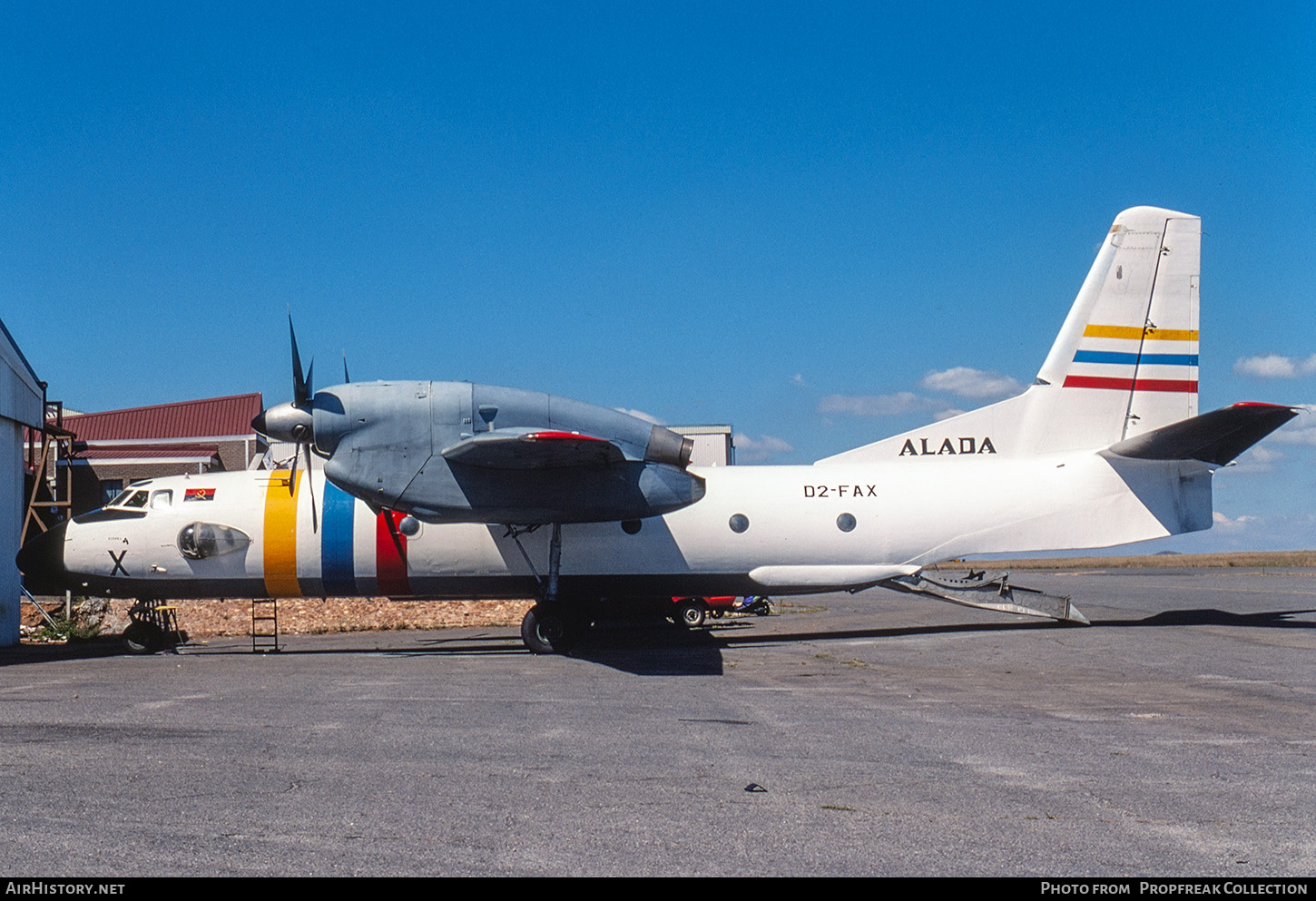 Aircraft Photo of D2-FAX | Antonov An-32A | Alada Transportes Aéreos | AirHistory.net #841186