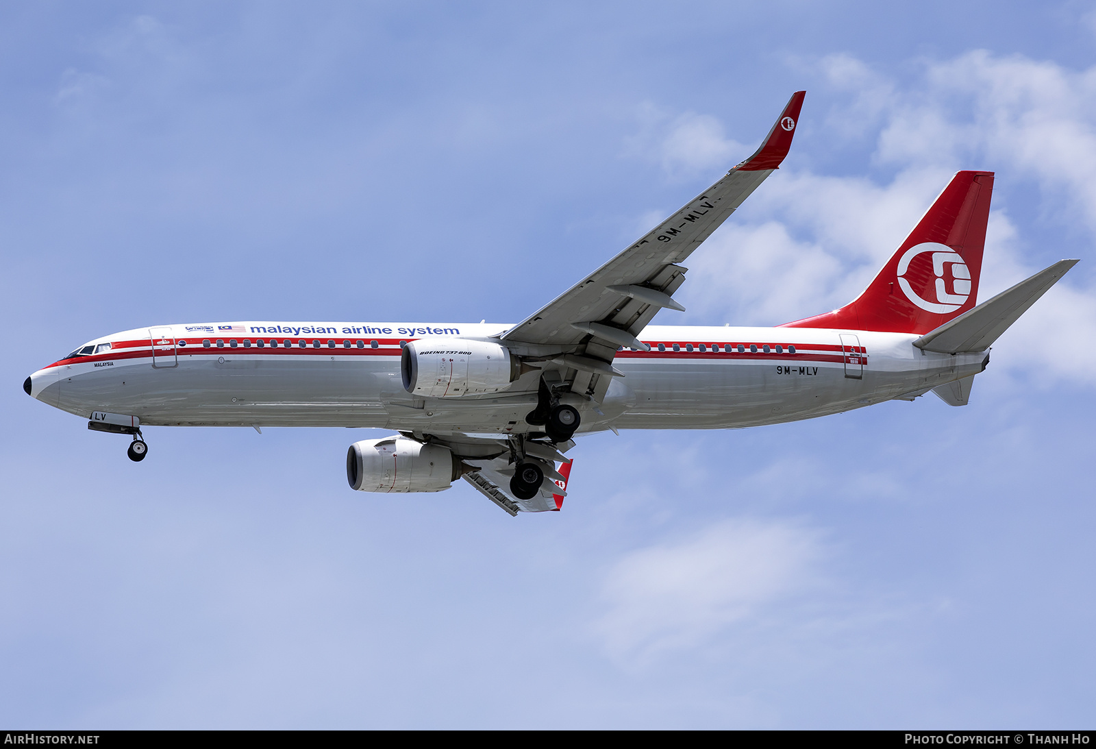 Aircraft Photo of 9M-MLV | Boeing 737-8H6 | Malaysia Airlines | Malaysian Airline System - MAS | AirHistory.net #841187